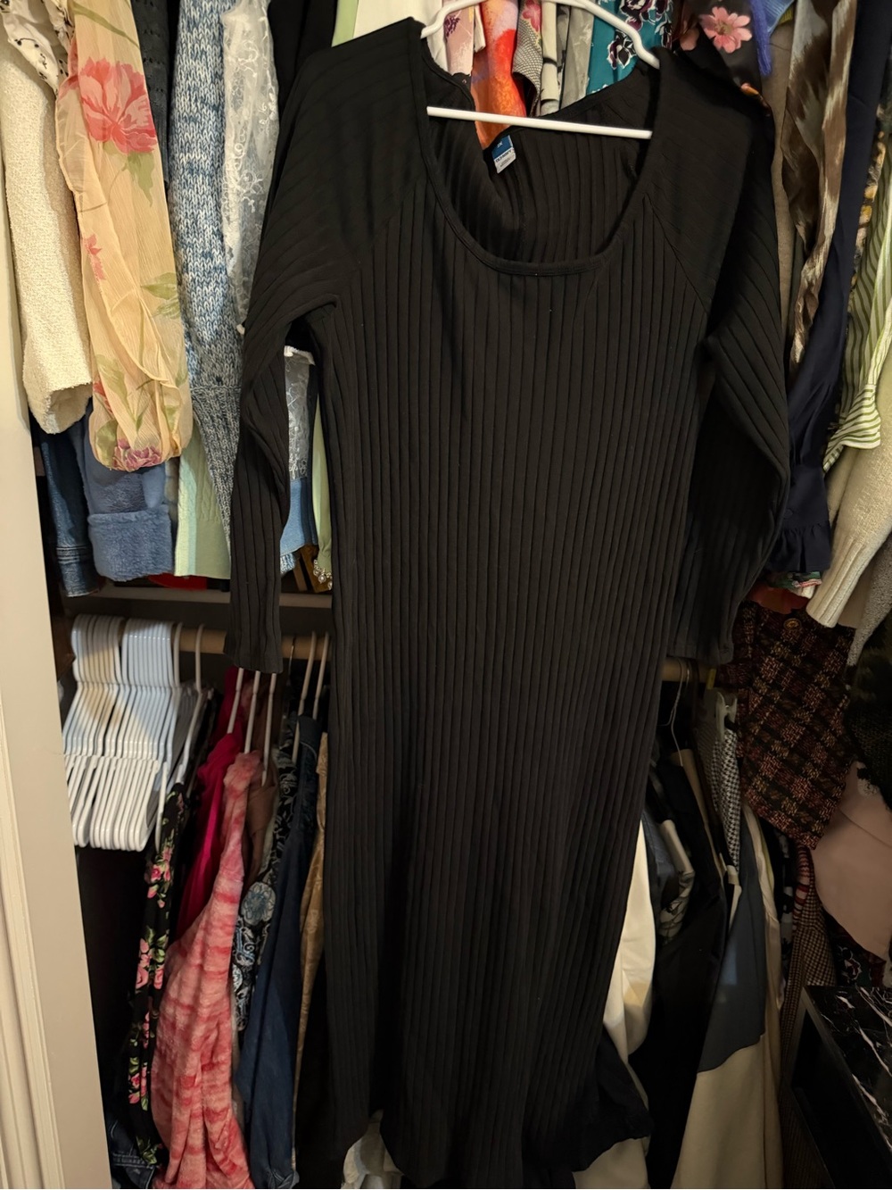 Old navy Ribbed Long Sleeve Dress 2x